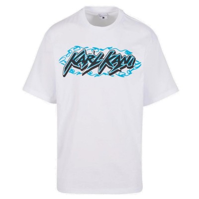 Karl Kani  Woven Signature Kani Heat Tee Άσπρο Karl Kani  Woven Signature Kani Heat Tee Άσπρο